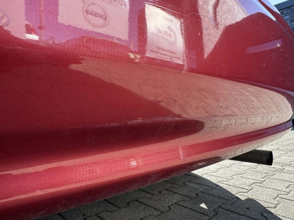 Toyota Paseo original Sto&szlig;stange Stossf&auml;nger hinten 3L9 Rotmetallic Bj.1997